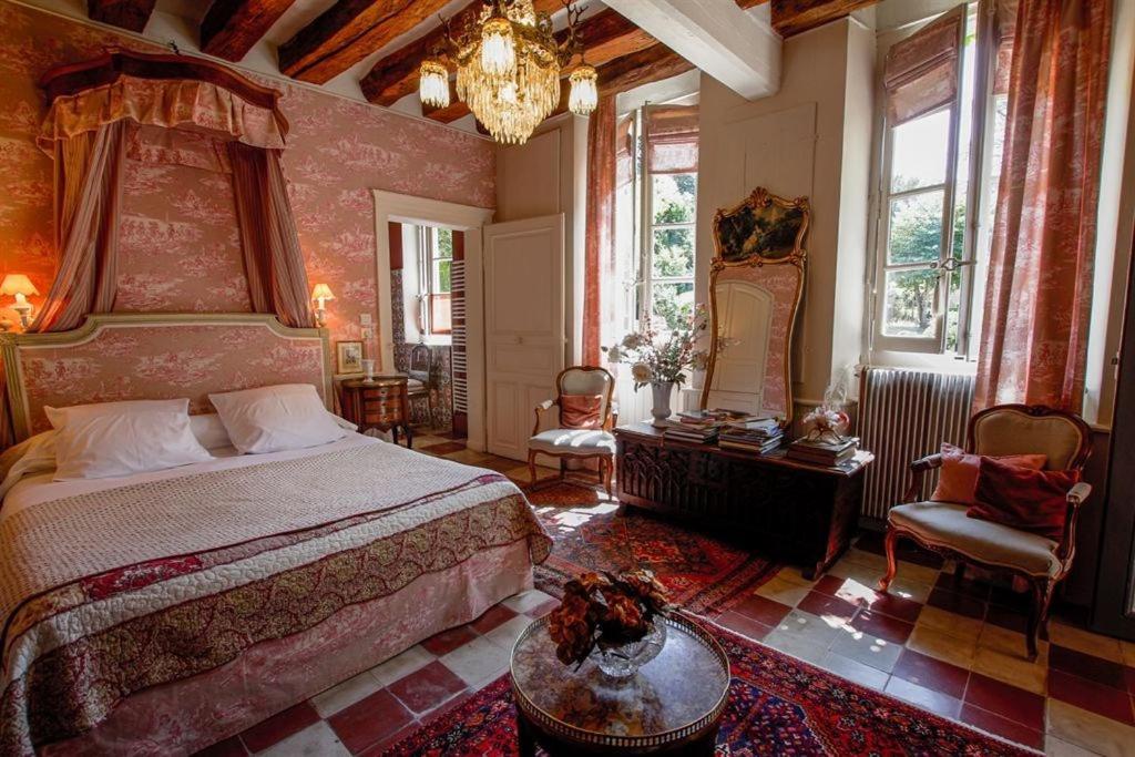 Bed and Breakfast Manoir De Boisairault Le Coudray-Macouard Exterior foto